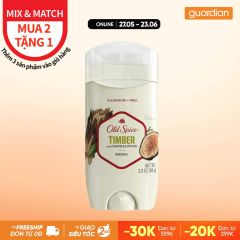 Sáp Khử Mùi Và Ngăn Mồ Hôi Old Spice Timber 85g