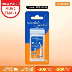 Tăm nha khoa 2 trong 1 Mannings Guardian 2-in-1 Brush Pick 150 chiếc