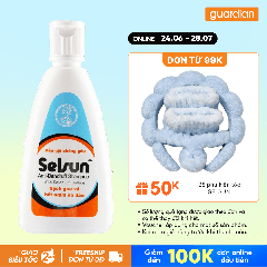 Dầu Gội Giảm Gàu, Làm Sạch Gàu Anti-Dandruff Shampoo Selsun 50Ml