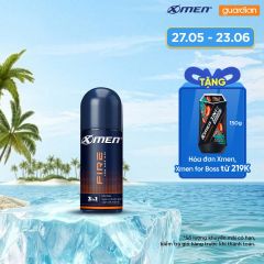 Lăn Khử Mùi Hương Thơm Mạnh Mẽ X-Men Fire Active 50Ml
