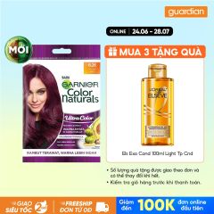 KEM NHUỘM TÓC MÀU THỜI TRANG GARNIER COLOR NATURALS ULTRA COLORS - MÀU 6.26 PLUM RED - ĐỎ MẬN