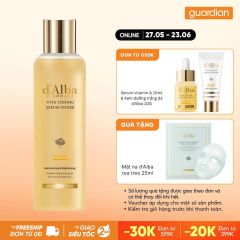 Nước Hoa Hồng Dưỡng Ẩm D'alba Vita Toning Serum Toner 180ml
