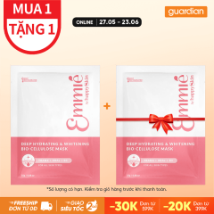 Mặt Nạ Sinh Học Làm Trắng Và Cấp Ẩm Sâu Deep Hydrating & Whitening Bio Cellulose 25G