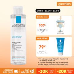 Nước Tẩy Trang Cho Da Nhạy Cảm La Roche-Posay Micellar Water Ultra Sensitive Skin 200ml