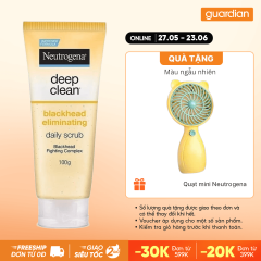 Sữa Rửa Mặt Ngừa Mụn Đầu Đen Blackhead Eliminating Scrub Neutrogena 100Gr