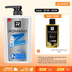 Dầu Gội Romano GenZ Hương Sea Breeze 610Gr
