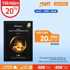 Mặt Nạ Active Golden Caviar Nourishing Mask Jmsolution 30Ml
