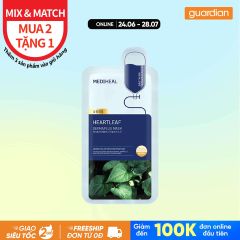Mediheal Mặt nạ Dermaplus Heartleaf Mask