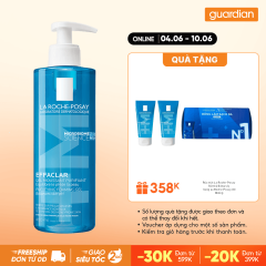 Gel Rửa Mặt Tạo Bọt Da Dầu La Roche-Posay 400Ml