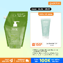 Gel Rửa Mặt Giúp Làm Sạch Và Thông Thoáng Lỗ Chân Lông Dành Cho Da Dầu Mụn SVR Sebiaclear Gel Moussant Dạng Túi Refill 400ml