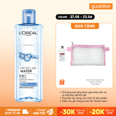 Nước Tẩy Trang L'Oréal Paris 3 In 1 Micellar Water Làm Tươi Mát Da 400Ml