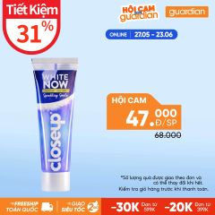 Kem Đánh Răng Closeup White Now Sparkling Smile 100g