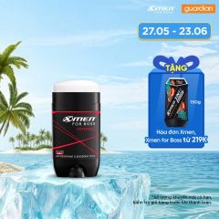 Sáp Khử Mùi Ngăn Tiết Mồ Hôi X-Men For Boss Intense Hương Trầm 70G