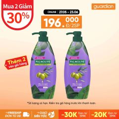 Dầu Gội Kèm Xả Suôn Mượt Óng Ả Palmolive Naturals Silky Straight Olive Oil & Keratin Từ Keratin Và Dầu Oliu 600ml 