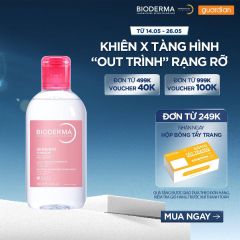 Nước Hoa Dồng Dưỡng Ẩm Dành Cho Da Nhạy Cảm Sensibio Bioderma 250Ml