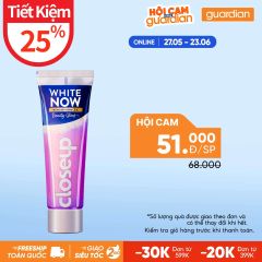 Kem Đánh Răng Closeup White Now Beauty Glow 100g