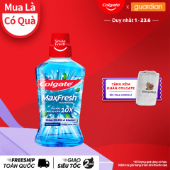 Nước Súc Miệng Bạc Hà Diệt 99% Vi Khuẩn Colgate 750ml