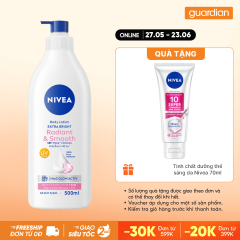 Sữa Dưỡng Thể Nivea Trắng Mịn Extra White Radiant & Smooth 550ml