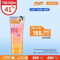 Sữa Dưỡng Thể Chống Nắng UV Mizumi Bright Body Serum SPF50+PA++++ 180 ml