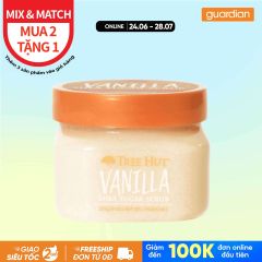 Tẩy Tế Bào Chết Cơ Thể Tăng Đàn Hồi & Mềm Mịn da Tree Hut Vanilla Shea Sugar Scrub 255g