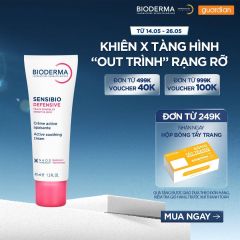 Kem Dưỡng Ẩm Cho Da Nhạy Cảm Bioderma Sensibio Defensive 40Ml