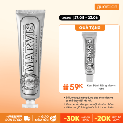 Kem Đánh Răng Làm Trắng Răng Marvis Whitening Mint 85ml