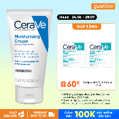 Kem Dưỡng Ẩm Dành Cho Da Khô Moisturising Cream Cerave 50Ml