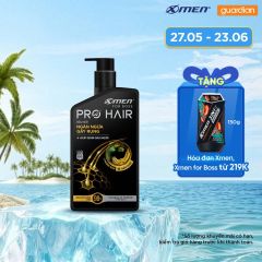 Dầu Gội Ngăn Ngừa Gãy Rụng & Giảm Gàu Ngứa Xmen For Boss Pro Hair 350G