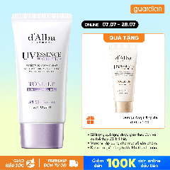 Kem Chống Nắng D'alba Waterfull Tone-Up Sun Cream_purple 50ml