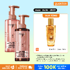 Combo L'Oreal 1 Dầu Gội Giảm Rụng Tóc Full Resist Purifying Shp 440Ml & Dầu Xả Giảm Rụng Tóc Full Resist Detangling Cond 440Ml 