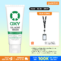 SỮA RỬA MẶT CHO DA DẦU & MỤN OXY OIL ACNE 100G