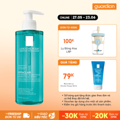 Gel Tắm Giúp Làm Sạch Cho Mặt Và Cơ Thể La Roche-Posay Effaclar Micro-Peeling Purifying Gel 400Ml