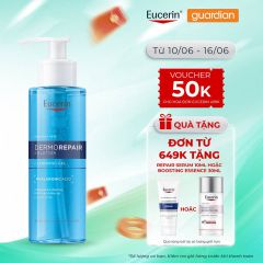 Gel Rửa Mặt Cấp Ẩm Cho Da Nhạy Cảm Eucerin Dermato Clean 200Ml