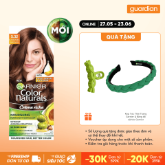 Kem Nhuộm Tóc Màu Thời Trang Garnier Color Naturals Ultra Colors - Màu 5.32 Brown Caramel - Nâu Caramel Dạng Hộp (50ml, 50gr, 5ml)