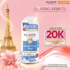 Lăn Khử Mùi Dưỡng Sáng PURITÉ Hương Nước Hoa Cao Cấp Hoa Mẫu Đơn 50ML