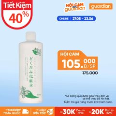Nước Hoa Hồng Chiết Xuất Lá Diếp Cá Natural Skin Lotion Chinoshio Dokudami 500Ml
