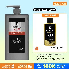 Sữa Tắm Nước Hoa Cao Cấp Vip Romano 650Gr
