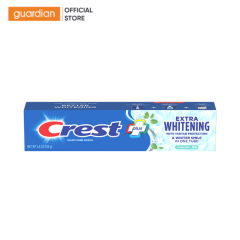 Kem đánh răng Crest Extra Whitening Trắng Sáng & Ngừa Vôi Răng 153g - Mỹ