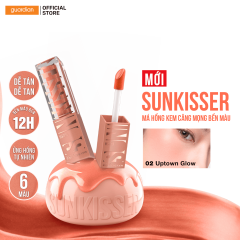 Má Hồng Dạng Kem Maybelline Sunkisser Blush 02 Uptown Flow Hồng Đào 47gr