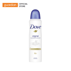 Xịt Khử Mùi Dove Dưỡng Da Sáng Mịn Hương Dịu Nhẹ 135ml