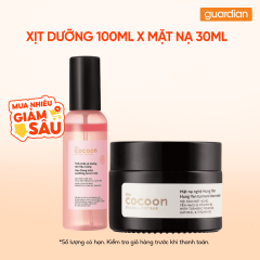 Combo 1 COCOON TC XITDG SENHAUGIANG 100ML & 1 COCOON MAT NA NGHE HUNG YEN 30ML