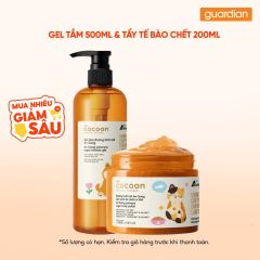 Combo 1 COCOON GEL TAM DUONG TH.NOT 500ML & 1 COCOON TAY TBC DUONG TH.NOT 200ML