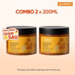 Combo 02 Tẩy Da Chết Cơ Thể Đường Thốt Nốt An Giang Cocoon Palmyra Palm Sugar Body Polish 200Ml