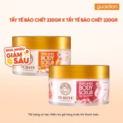 Combo 1 PURITE TTBC ANH DAO 220G & 1 PURITE TTBC HOA HONG 220G
