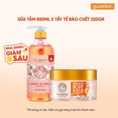 Combo 1 PURITE ST ANH DAO 850ML & 1 PURITE TTBC ANH DAO 220G