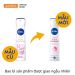 Xịt Ngăn Mùi Nữ Giúp Trắng Mịn Mờ Vết Thâm Nivea 150Ml