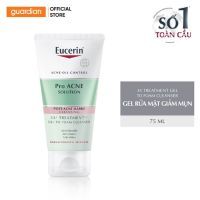 Gel Rửa Mặt Giúp Giảm Mụn Eucerin Pro Ance Solution 3x Treatment Gel To Foam Cleanser 75ml
